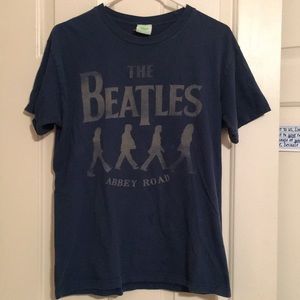 Short Sleeve Vintage Beatles Band T-shirt